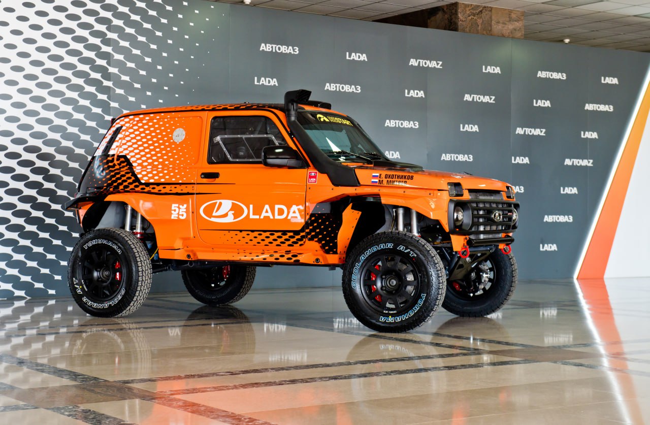 Премьера новой гоночной LADA NIVA SPORT TURBO для «Шелкового пути»