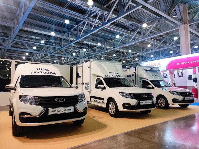 АВТОМОБИЛИ LADA НА ВЫСТАВКЕ COMTRANS 2021