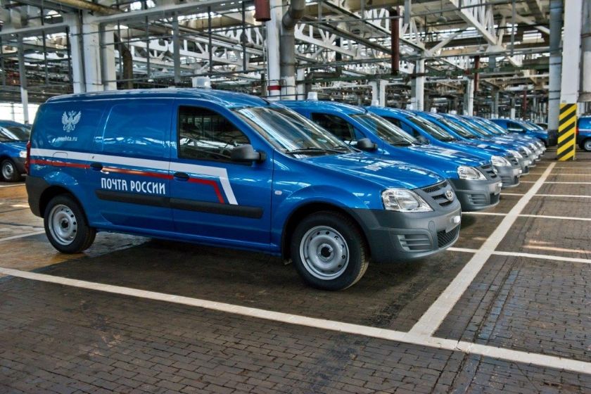 LADA: более 1000 новых фургонов для Почты России
