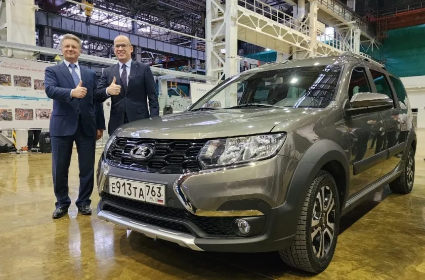 LADA E-LARGUS ВЫШЕЛ НА ЦИКЛ ИСПЫТАНИЙ
