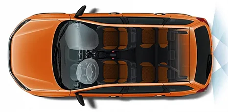 LADA Granta [Кросс] Cross расположение подушек безопасности