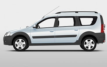 LADA Largus cross CNG вид левого борта