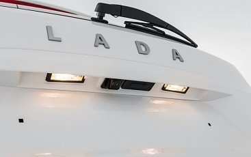 LADA Xray кроссовер подсветка заднего номерного знака