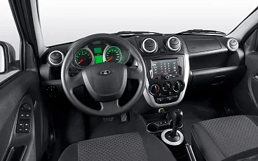 LADA Granta лифтбек общий вид органов управления автомобилем