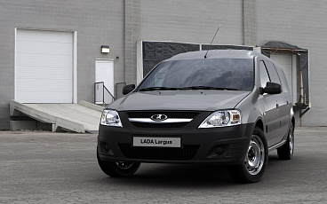 LADA Largus фургон CNG вид спереди