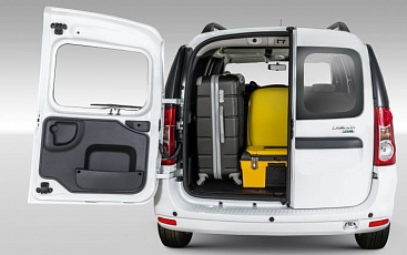 LADA Largus cross CNG багажное отделение
